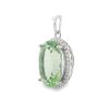 Prasiolite Large Oval Pendant 4.9g - Image 3