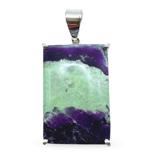 Kammererite Claw Set Pendant 10.4g