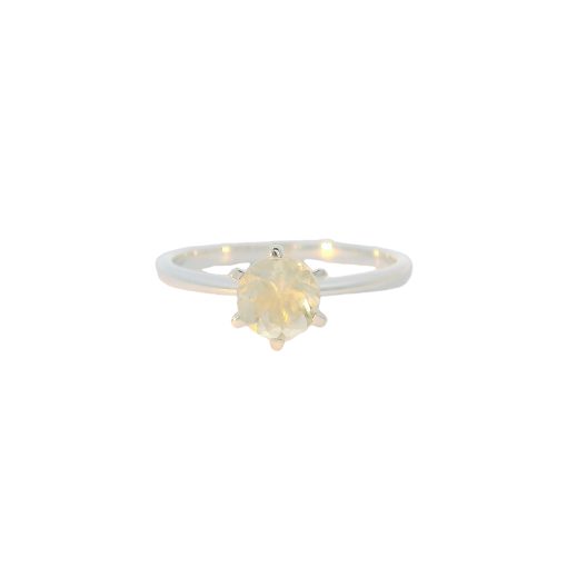 Libyan Gold Claw Set Ring