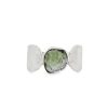 Moldavite Raw Freeform Ring Size M