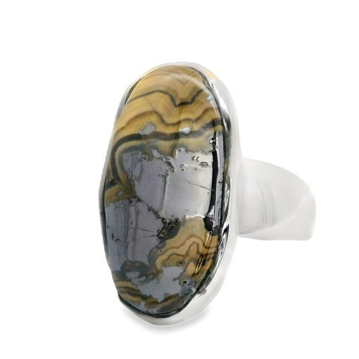 Schalenblende Oval Ring Size Q - Image 2