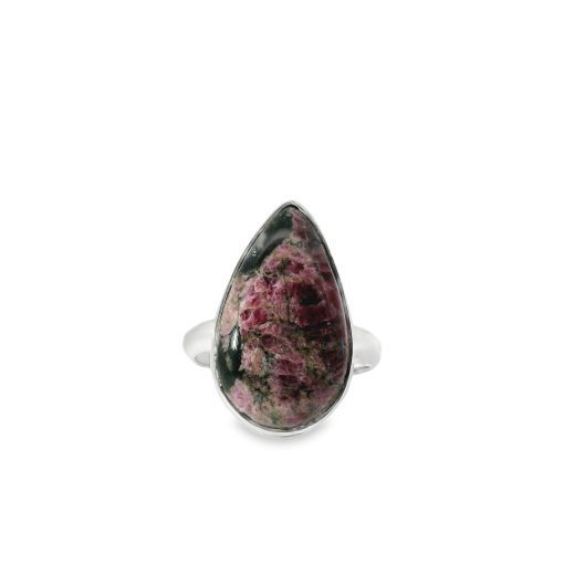 Eudialyte Peardrop Ring Size K