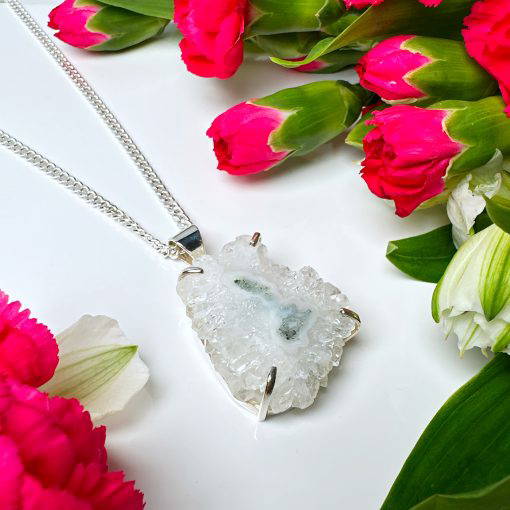 Solar Quartz Claw Set Pendant 15.2g - Image 2