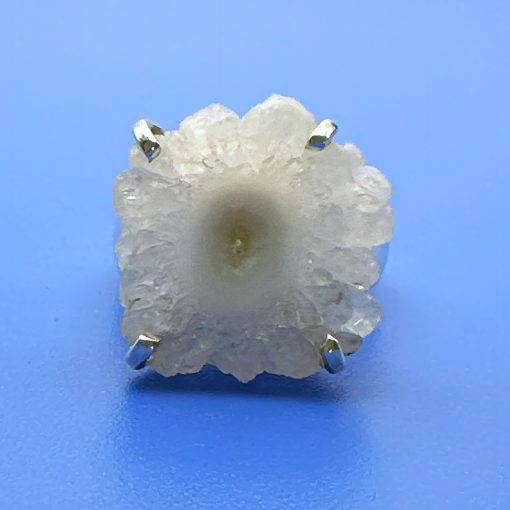 Solar Quartz Claw Set Ring Size O - Image 2