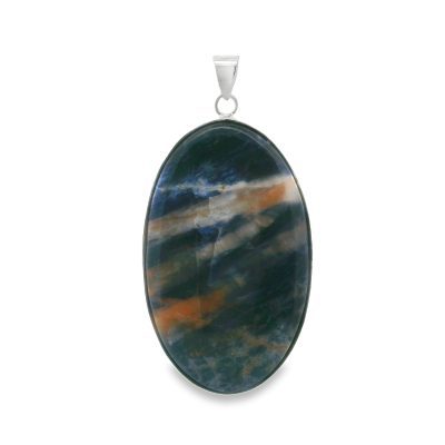 Sunset Sodalite Large Oval Pendant 13.5g