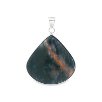 Sunset Sodalite Peardrop Pendant 9.4g