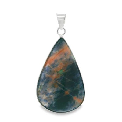 Sunset Sodalite Peardrop Pendant 7g