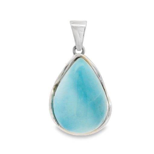 Larimar Peardrop Pendant 9.9g