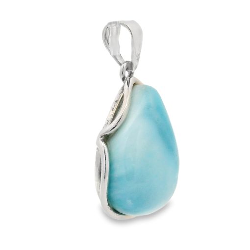 Larimar Peardrop Pendant 9.9g - Image 2