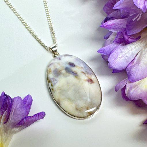 Tiffany Stone Large Oval Pendant 14.4g - Image 2