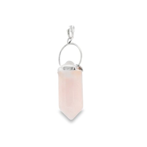Rose Quartz Point Pendant 2.9g