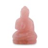 Rose Quartz Carved Buddha 20.1g