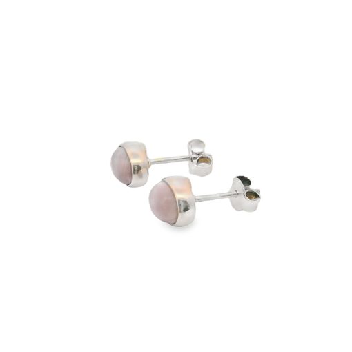 Tiffany Stone Oval Stud Earrings 1.8g - Image 2
