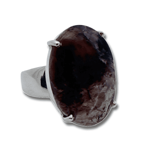 Tiffany Stone Oval Claw Set Ring Size T