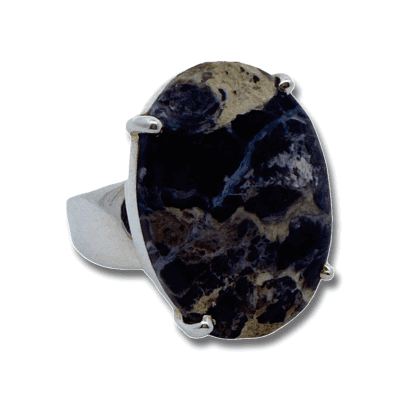 Tiffany Stone Oval Claw Set Ring Size O