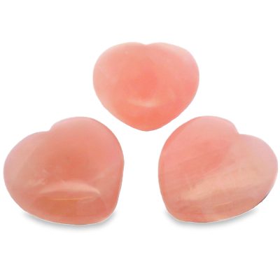 Rose Quartz Pocket Heart 16-18g