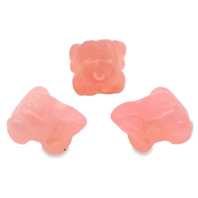 Rose Quartz Mini Pocket Frog 4-6g