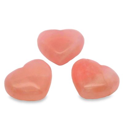 Rose Quartz Mini Pocket Heart 8-9g