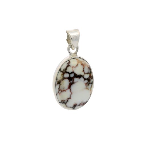 Wild Horse Magnesite Oval Pendant 3.8g - Image 2