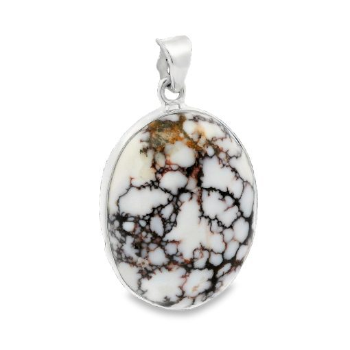 Wild Horse Magnesite Oval Pendant 10.4g - Image 2