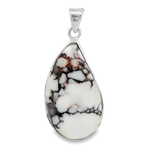 Wild Horse Magnesite Peardrop Pendant 6.8g