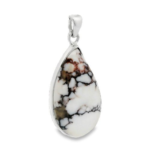 Wild Horse Magnesite Peardrop Pendant 6.8g - Image 2