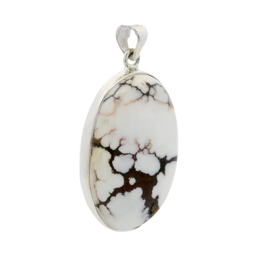 Wild Horse Magnesite Oval Pendant 10.9g - Image 2