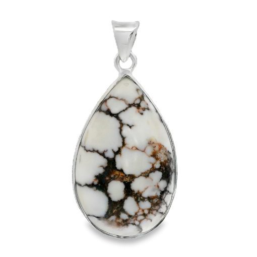 Wild Horse Magnesite Peardrop Pendant 6.5g