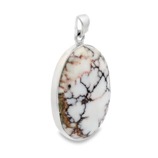 Wild Horse Magnesite Oval Pendant 10g - Image 2