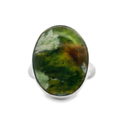 Atlantisite Oval Ring Size P