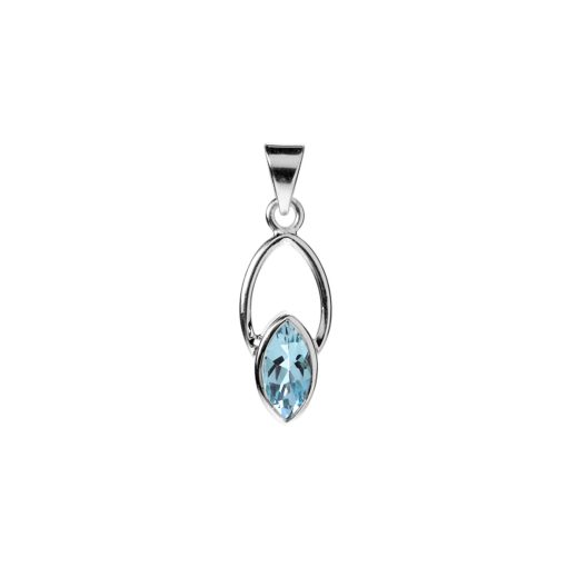 Blue Topaz Marquise Pendant 1.5g