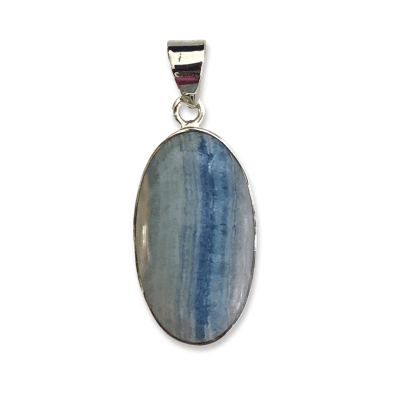 Scheelite Jasper Oval Pendant 5.4g