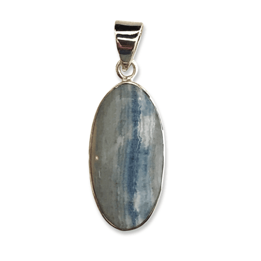 Scheelite Jasper Oval Pendant 4.7g