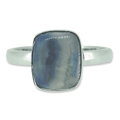 Scheelite Jasper Ring Size R