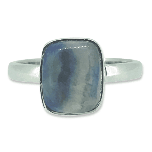 Scheelite Jasper Ring Size R