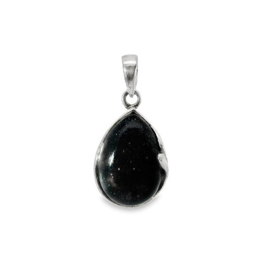 Blue Sunstone Peardrop Pendant 3.7g