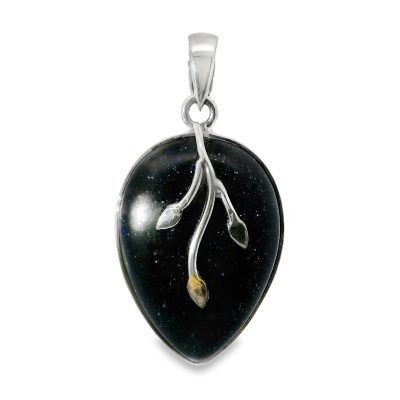 Blue Sunstone Pendant 6.9g