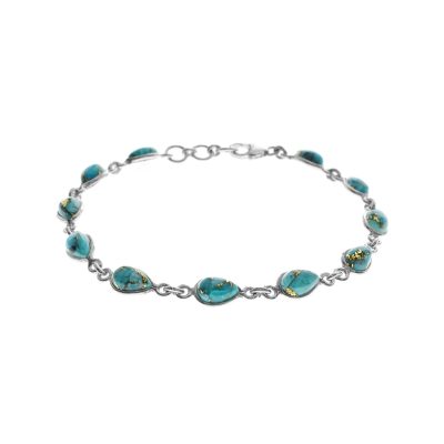 Copper Mohave Turquoise Bracelet 6.1g