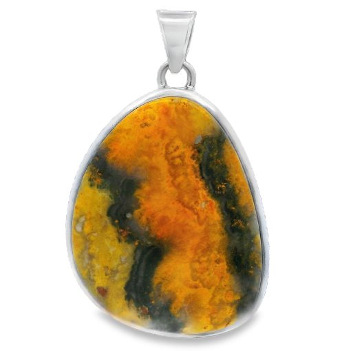 Bumblebee Jasper Large Pendant 19.6g