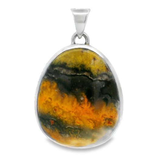 Bumblebee Jasper Pendant 16.3g