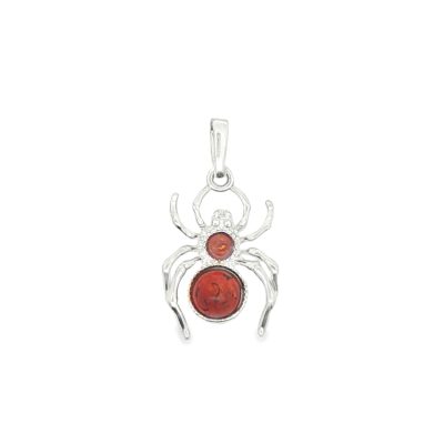 Amber Spider Pendant 1.6g