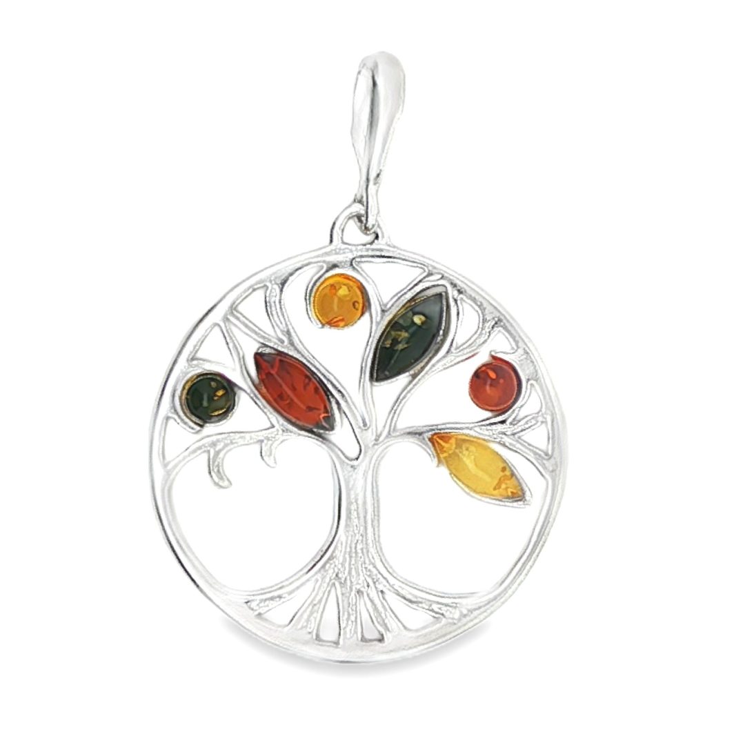 Amber Tree Pendant 3.7g
