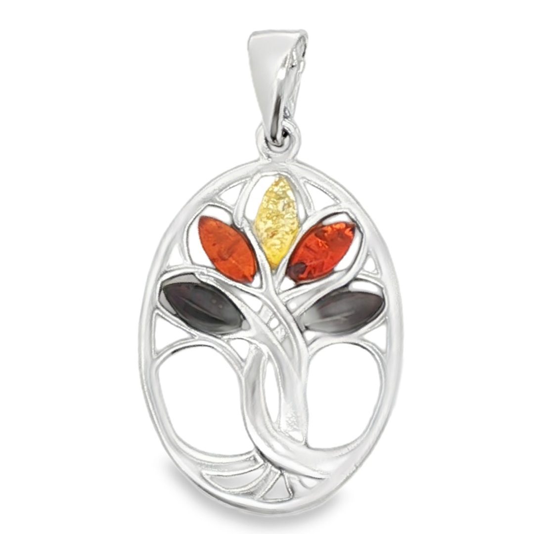 Amber Tree Pendant 2.5g