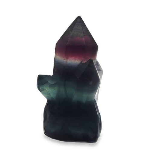 Fluorite Carved Cluster 42.7g