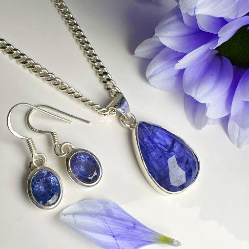 Tanzanite Pear drop Pendant 4.3g - Image 3