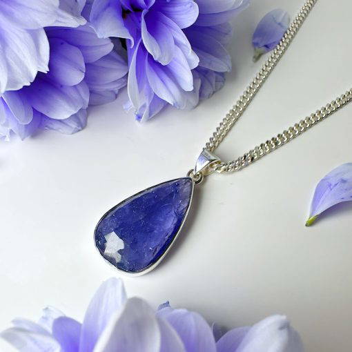 Tanzanite Pear Drop Pendant 5.5g - Image 2