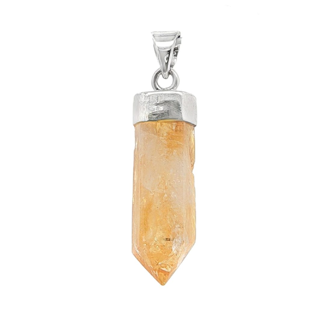 Citrine Point Pendant 5.8g