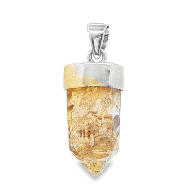 Citrine Point Pendant 7.3g