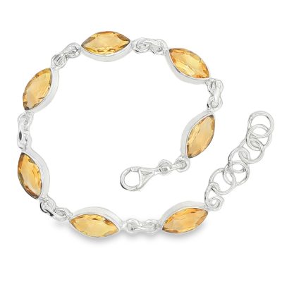 Citrine Marquise Bracelet 11.7g