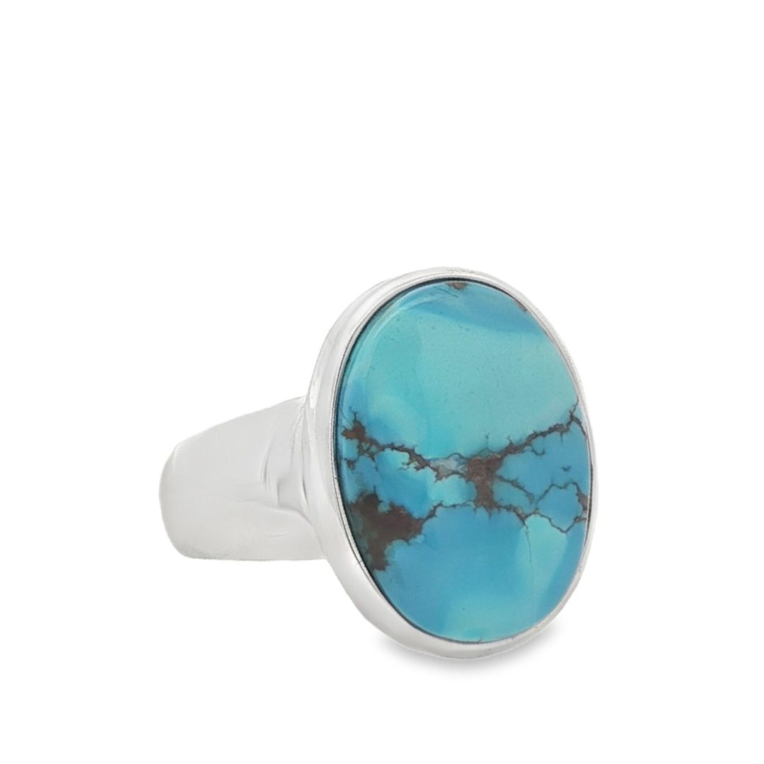 Golden Hill Turquoise Oval Ring Size S - Image 2